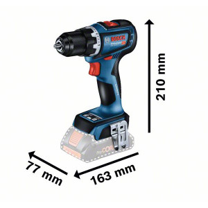 Винтоверт акумулаторен Bosch GSR 18V-90 C , 2x4Ah , L-Boxx