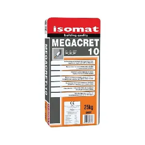 Високоякостна полимер-циментова смес с фибри MEGACRET 10 сиво , 25 кг.