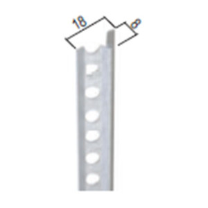  Galvanized plaster guide profile, 18х8 mm., 3.0 m