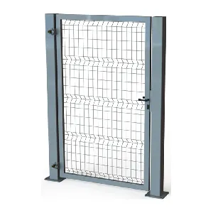 Врата единична H100х100 , поцинкована , дясна