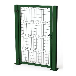 Врата единична H150х100 , RAL6005 , дясна