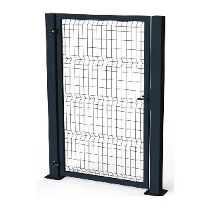 Врата единична H150х100 , RAL7016 , дясна